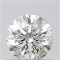 Natural Diamond 0.43 Carats, Round with Excellent Cut, G Color, VS2 Clarity and Certified by GIA