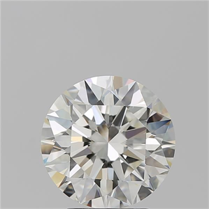 Picture of Natural Diamond 3.33 Carats, Round with Excellent Cut, I Color, VS1 Clarity and Certified by GIA