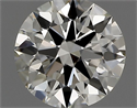 Natural Diamond 0.50 Carats, Round with Excellent Cut, K Color, VS2 Clarity and Certified by GIA