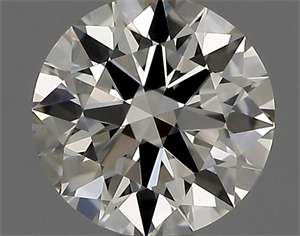 Picture of Natural Diamond 0.50 Carats, Round with Excellent Cut, K Color, VS2 Clarity and Certified by GIA