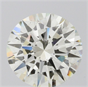 Natural Diamond 2.01 Carats, Round with Excellent Cut, K Color, VS2 Clarity and Certified by GIA