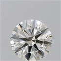 Natural Diamond 3.11 Carats, Round with Excellent Cut, K Color, VVS1 Clarity and Certified by GIA