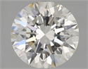 Natural Diamond 1.73 Carats, Round with Excellent Cut, H Color, VS2 Clarity and Certified by GIA