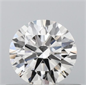 Natural Diamond 0.50 Carats, Round with Excellent Cut, K Color, SI2 Clarity and Certified by GIA