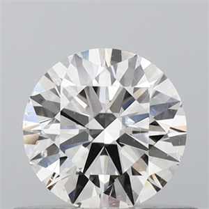 Picture of Natural Diamond 0.50 Carats, Round with Excellent Cut, K Color, SI2 Clarity and Certified by GIA