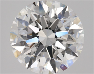 Picture of Natural Diamond 1.80 Carats, Round with Excellent Cut, D Color, VVS2 Clarity and Certified by GIA