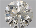 Natural Diamond 0.40 Carats, Round with Excellent Cut, I Color, VS1 Clarity and Certified by GIA