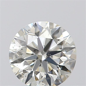 Picture of Natural Diamond 0.40 Carats, Round with Excellent Cut, K Color, SI1 Clarity and Certified by GIA