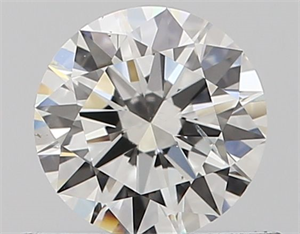 Picture of Natural Diamond 0.50 Carats, Round with Excellent Cut, H Color, SI2 Clarity and Certified by GIA