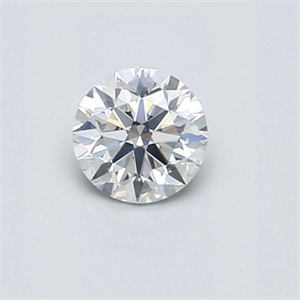 Picture of Natural Diamond 0.46 Carats, Round with Very Good Cut, F Color, SI2 Clarity and Certified by GIA