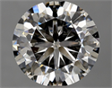 Natural Diamond 2.02 Carats, Round with Good Cut, G Color, SI1 Clarity and Certified by IGI