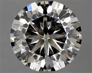 Picture of Natural Diamond 2.02 Carats, Round with Good Cut, G Color, SI1 Clarity and Certified by IGI