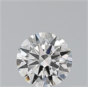 Natural Diamond 0.41 Carats, Round with Excellent Cut, F Color, VS2 Clarity and Certified by GIA