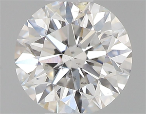 Picture of Natural Diamond 0.40 Carats, Round with Excellent Cut, F Color, SI2 Clarity and Certified by GIA