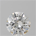 Natural Diamond 4.02 Carats, Round with Excellent Cut, G Color, VVS2 Clarity and Certified by GIA