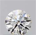 Natural Diamond 0.40 Carats, Round with Excellent Cut, F Color, SI2 Clarity and Certified by GIA