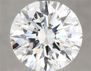 Picture of Natural Diamond 3.01 Carats, Round with Excellent Cut, D Color, VS2 Clarity and Certified by GIA