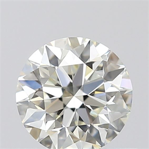 Picture of Natural Diamond 0.43 Carats, Round with Excellent Cut, K Color, VVS1 Clarity and Certified by GIA