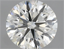 Natural Diamond 0.47 Carats, Round with Excellent Cut, J Color, VS1 Clarity and Certified by IGI