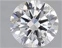 Natural Diamond 0.45 Carats, Round with Excellent Cut, H Color, SI1 Clarity and Certified by GIA