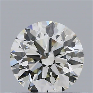 Picture of Natural Diamond 0.40 Carats, Round with Excellent Cut, G Color, VS2 Clarity and Certified by IGI