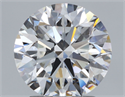 Natural Diamond 2.50 Carats, Round with Excellent Cut, F Color, VVS1 Clarity and Certified by GIA