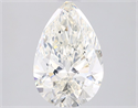 Natural Diamond 1.52 Carats, Pear with  Cut, I Color, VS2 Clarity and Certified by GIA