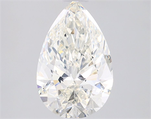 Picture of Natural Diamond 1.52 Carats, Pear with  Cut, I Color, VS2 Clarity and Certified by GIA