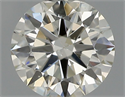 Natural Diamond 0.40 Carats, Round with Excellent Cut, I Color, SI1 Clarity and Certified by IGI