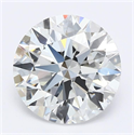 Natural Diamond 2.02 Carats, Round with Excellent Cut, G Color, VS1 Clarity and Certified by GIA