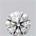 Natural Diamond 0.50 Carats, Round with Very Good Cut, I Color, SI2 Clarity and Certified by GIA