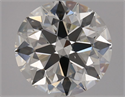 Natural Diamond 2.01 Carats, Round with Excellent Cut, I Color, SI1 Clarity and Certified by GIA