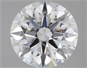 Natural Diamond 3.02 Carats, Round with Excellent Cut, F Color, SI2 Clarity and Certified by GIA