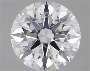 Picture of Natural Diamond 3.02 Carats, Round with Excellent Cut, F Color, SI2 Clarity and Certified by GIA