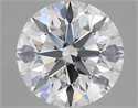 Natural Diamond 3.02 Carats, Round with Excellent Cut, F Color, VS2 Clarity and Certified by GIA