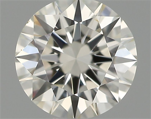 Picture of Natural Diamond 0.42 Carats, Round with Excellent Cut, H Color, VS2 Clarity and Certified by IGI