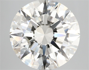 Picture of Natural Diamond 5.22 Carats, Round with Excellent Cut, K Color, VVS2 Clarity and Certified by GIA