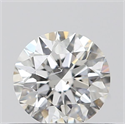 Natural Diamond 0.41 Carats, Round with Excellent Cut, G Color, SI2 Clarity and Certified by GIA