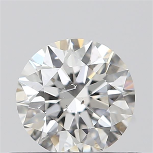 Picture of Natural Diamond 0.41 Carats, Round with Excellent Cut, G Color, SI2 Clarity and Certified by GIA