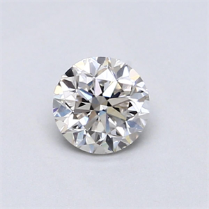 Picture of Natural Diamond 0.50 Carats, Round with Good Cut, I Color, VS2 Clarity and Certified by GIA