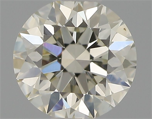 Picture of Natural Diamond 0.40 Carats, Round with Excellent Cut, K Color, VS2 Clarity and Certified by IGI