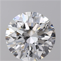 Natural Diamond 4.01 Carats, Round with Excellent Cut, E Color, VS1 Clarity and Certified by GIA