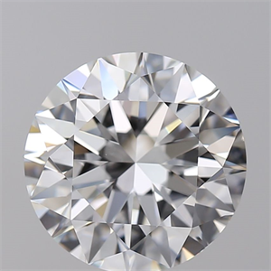 Picture of Natural Diamond 4.01 Carats, Round with Excellent Cut, E Color, VS1 Clarity and Certified by GIA