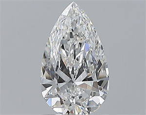 Picture of Natural Diamond 0.70 Carats, Pear with  Cut, E Color, VS2 Clarity and Certified by GIA