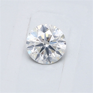 Picture of Natural Diamond 0.40 Carats, Round with Very Good Cut, F Color, I1 Clarity and Certified by GIA