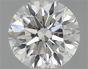 Picture of Natural Diamond 0.40 Carats, Round with Excellent Cut, G Color, VVS2 Clarity and Certified by GIA