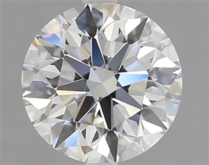 Picture of Natural Diamond 1.70 Carats, Round with Excellent Cut, G Color, VVS2 Clarity and Certified by IGI