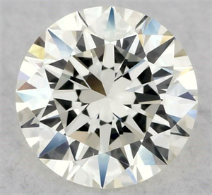 Picture of Natural Diamond 0.45 Carats, Round with Excellent Cut, J Color, VVS1 Clarity and Certified by GIA