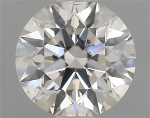 Picture of Natural Diamond 0.50 Carats, Round with Excellent Cut, J Color, SI2 Clarity and Certified by GIA