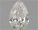 Natural Diamond 1.01 Carats, Pear with  Cut, G Color, SI2 Clarity and Certified by GIA